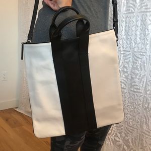 3.1 by Phillip Lim  black and white crossbody bag